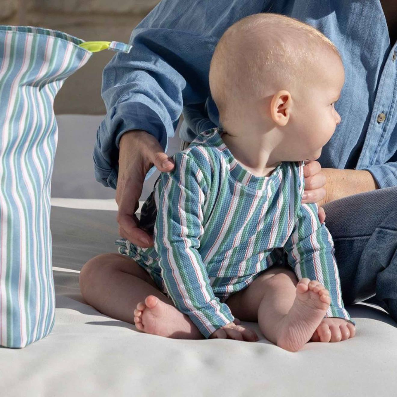 T-shirt Anti Uv Bébé Spf 50+ Summer Vert