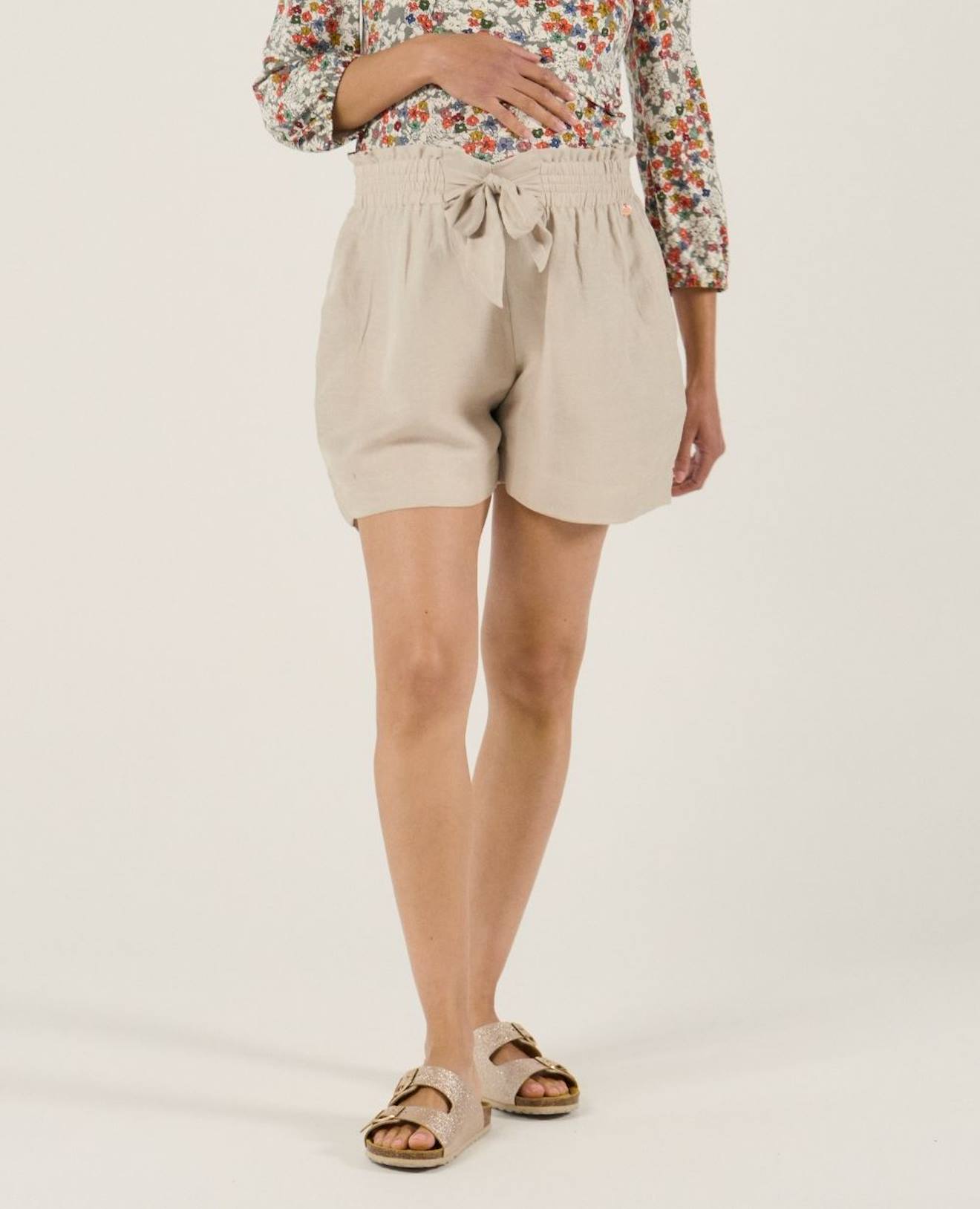 Short De Grossesse Nubie Beige Short De Grossesse Nubie Beige