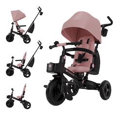 -Tricycle évolutif 6-en-1 AVEO 2 PLUS avec siège pivotant 360° et position semi-allongée