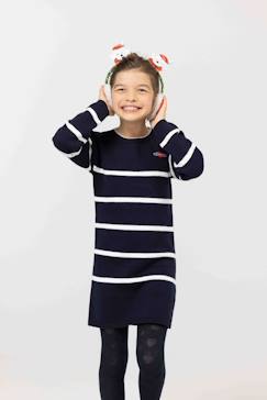 Robe manches longues fille  - vertbaudet enfant