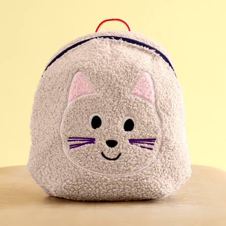 Sac à dos Tiny Team Chien Beige+Marron 5 - vertbaudet enfant 