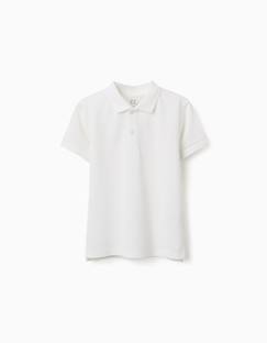 Garçon-T-shirt, polo, sous-pull-Polo en coton piqué à manches courtes