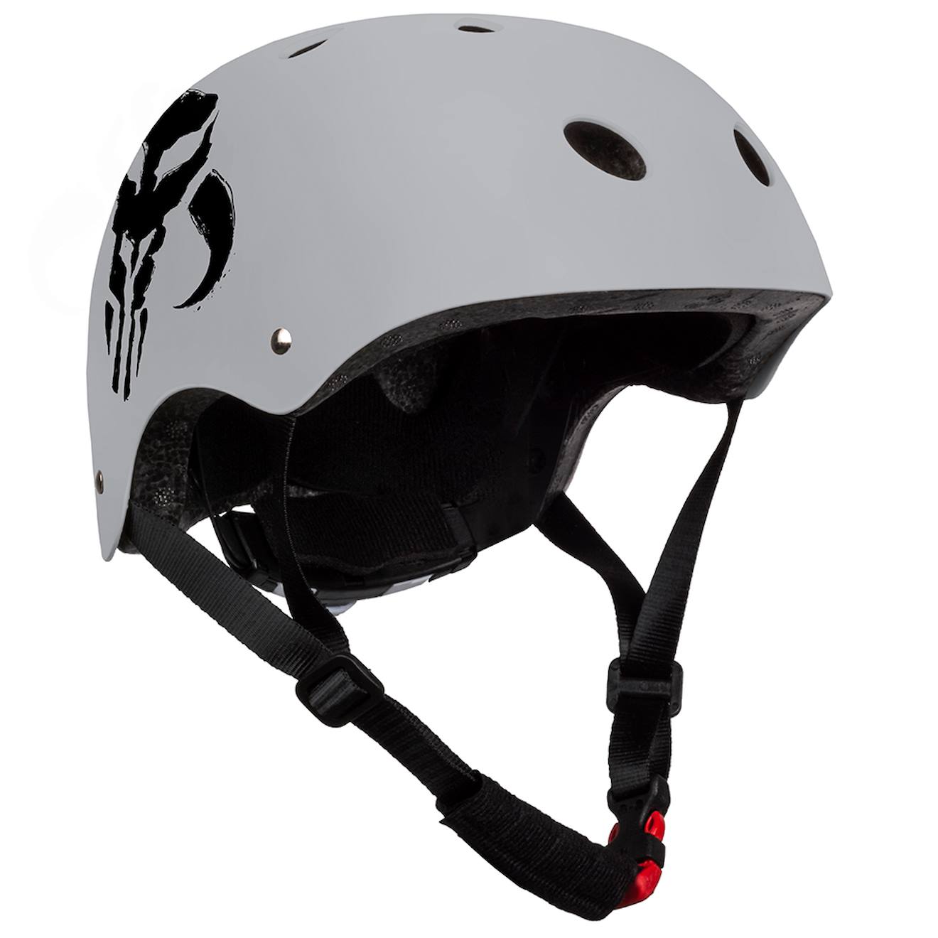 Casque De Sport Pour Enfant Mandalorien Gris/noir