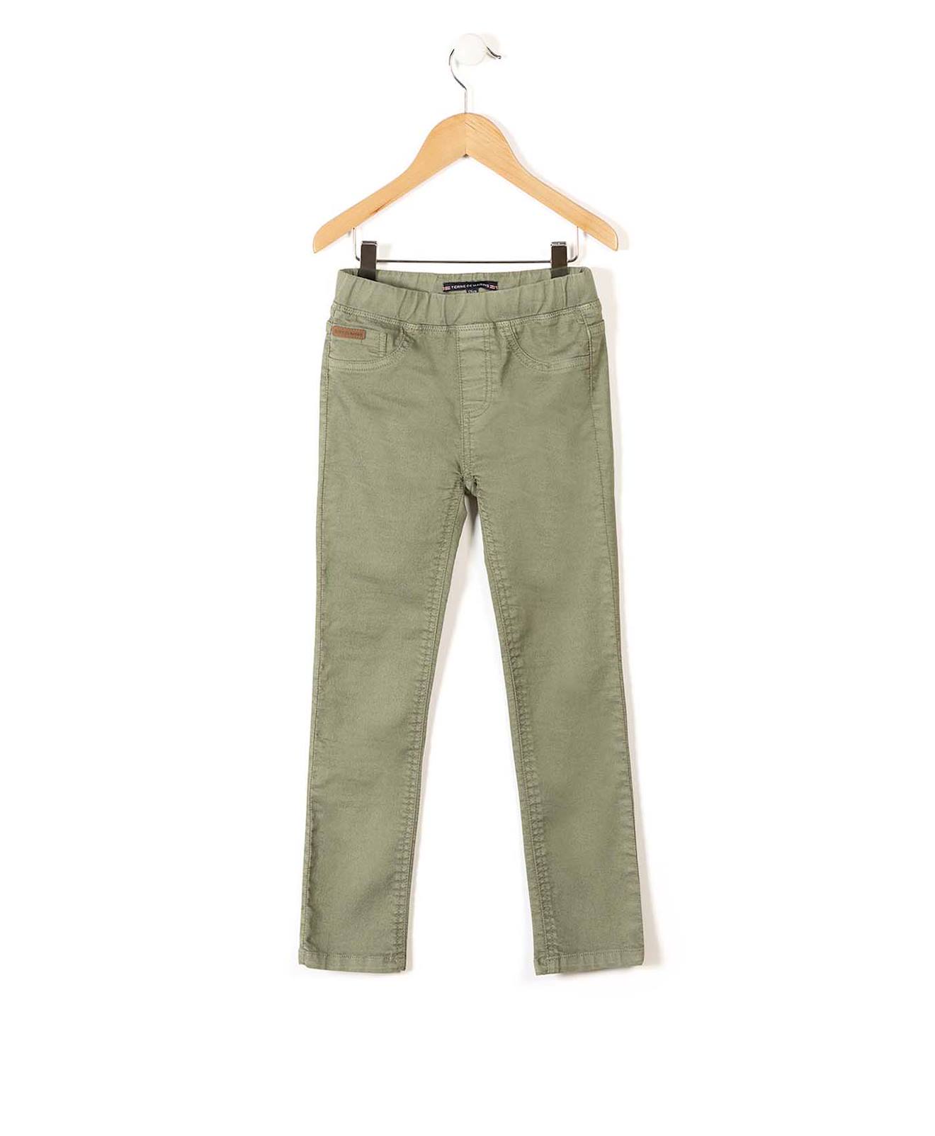 Jean Fille Kaki Blanchi 15 €