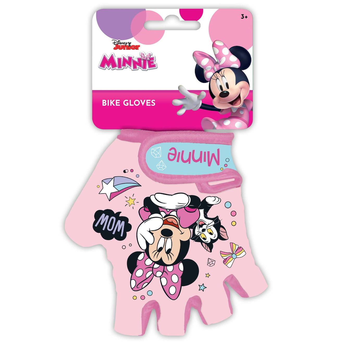 Gants Mitaine De Vélo Minnie Rose Gants Mitaine De Vélo Minnie Rose