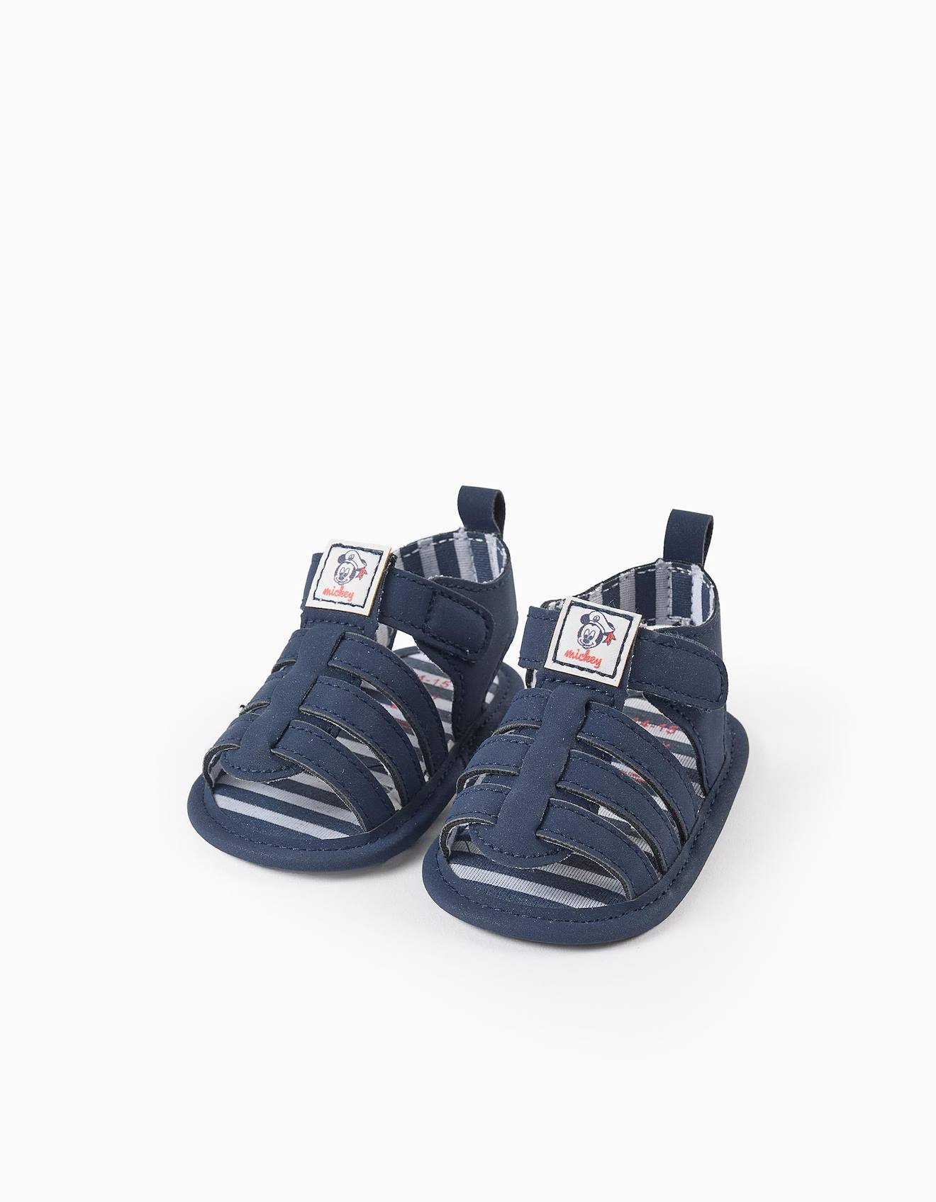 Sandales Avec Imprim Mickey Bleu Fonc 30 €
