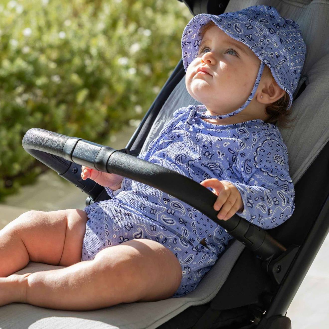 T-shirt Anti Uv Bébé Spf 50+ Summer Bleu