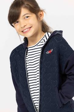 Veste à capuche fille  - vertbaudet enfant