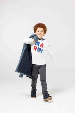 T-shirt manches longues 100% coton garçon  - vertbaudet enfant