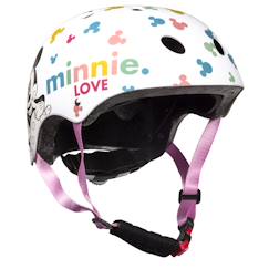 Jouet-Casque sport enfant minnie blanc avec logos