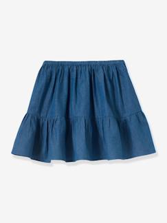 Jupe denim  - vertbaudet enfant