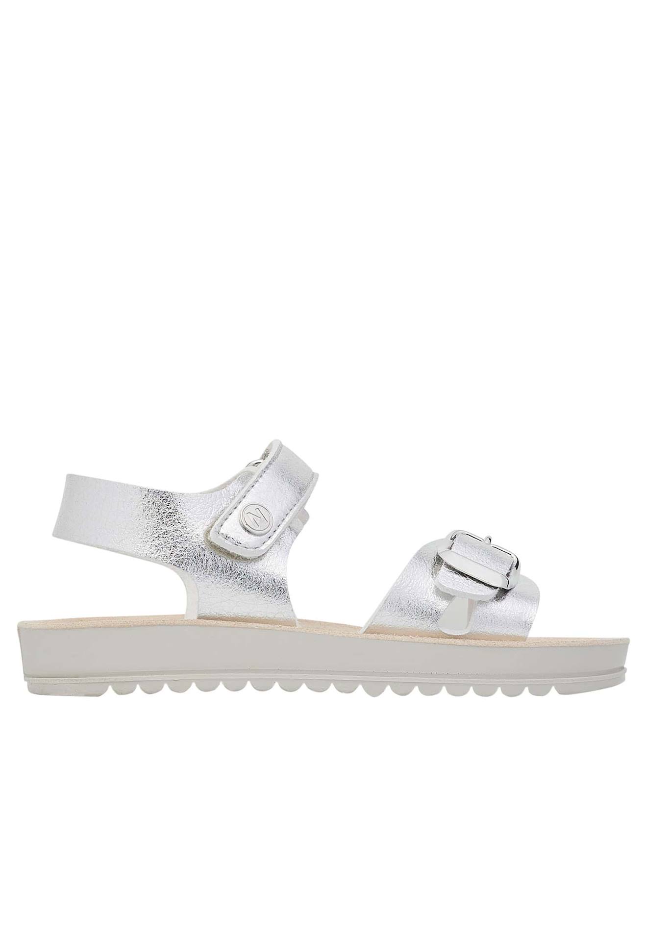 Sandales En Cuir Kimama Argent- Sandales En Cuir Kimama Argent-