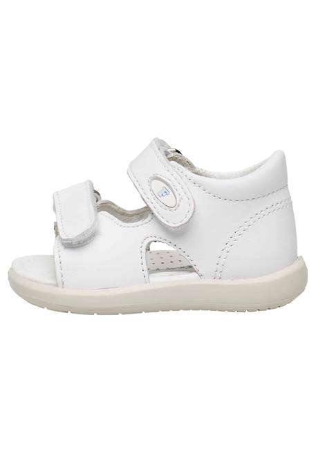 Sandales ouvertes à scratch new river Blanc-+Marine-+Rose- 3 - vertbaudet enfant 