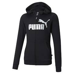 Sweat zippé fille essential logo full  - vertbaudet enfant