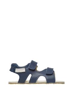 Chaussures-Chaussures garçon 23-38-Sandales-Sandales barefoot en cuir barefoot sky