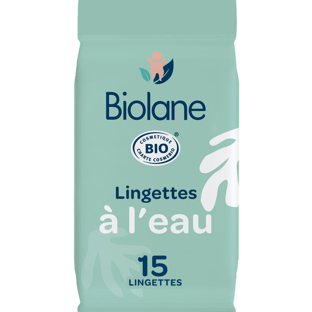 Lingettes À L'eau Certifiées Biologiques X15