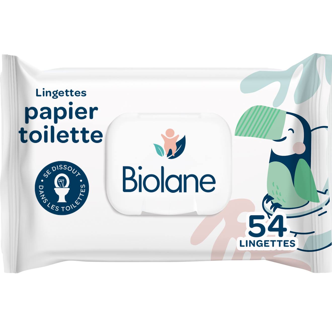 Lingettes Papier Toilette Blanc