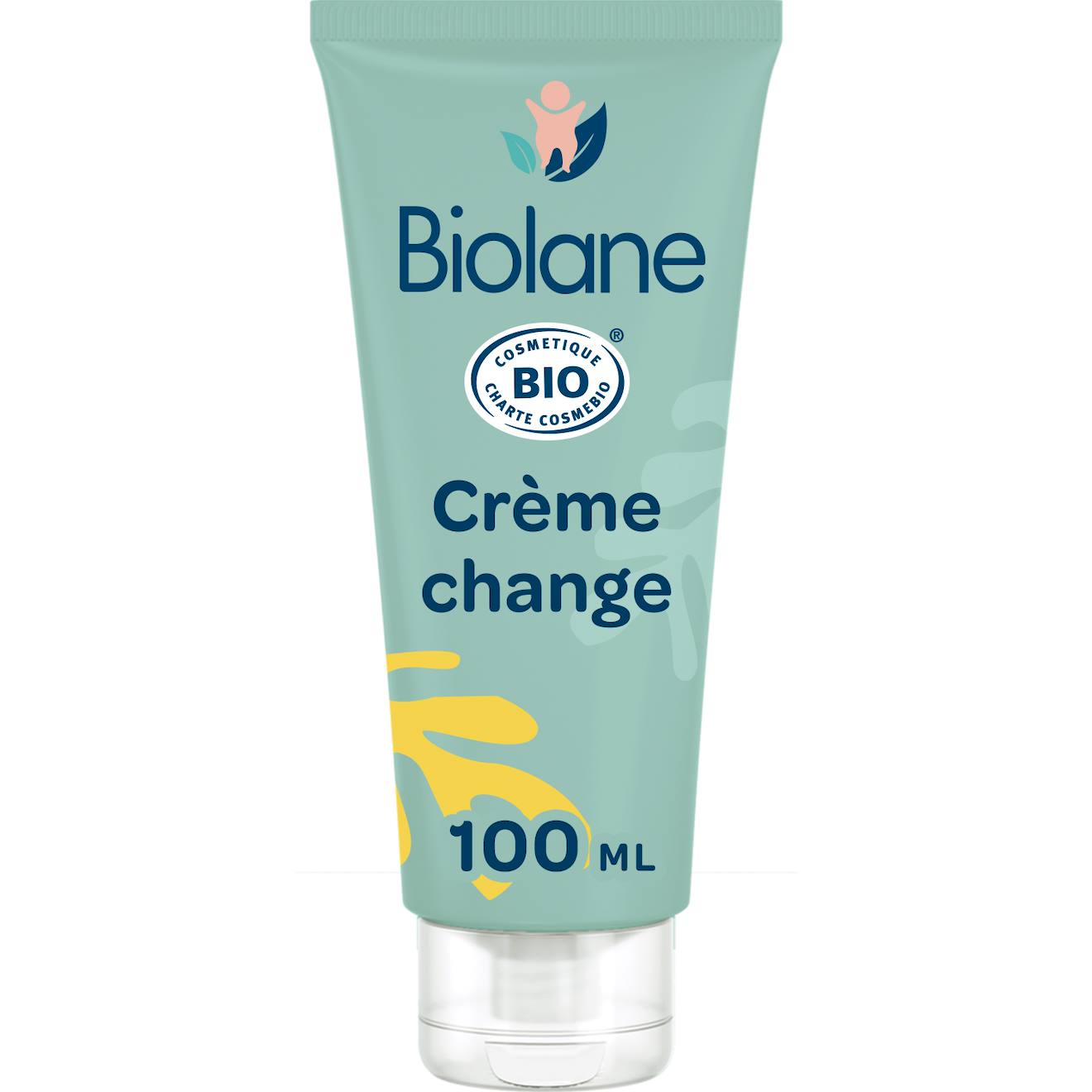Crème Change Certifiée Biologique 100ml Vert (Biolane) - Image 1