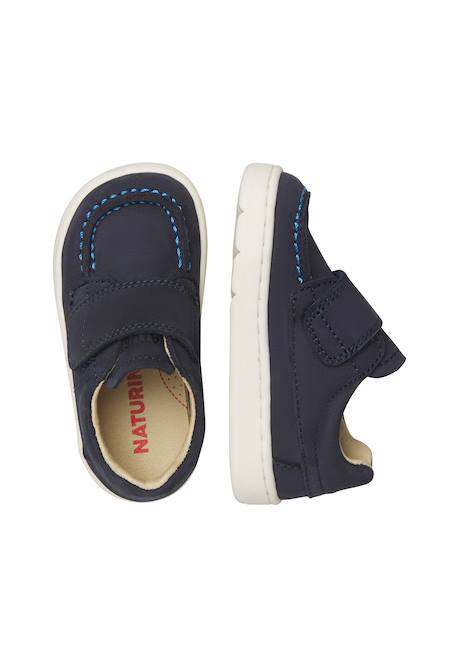 Chaussures en cuir 1901 low Marine-+Sable- 4 - vertbaudet enfant 