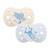 Sucette anatomique animaux - 0-6 mois - lot de 2 Bleu + beige+Jaune + beige+Vert + beige 1 - vertbaudet enfant 