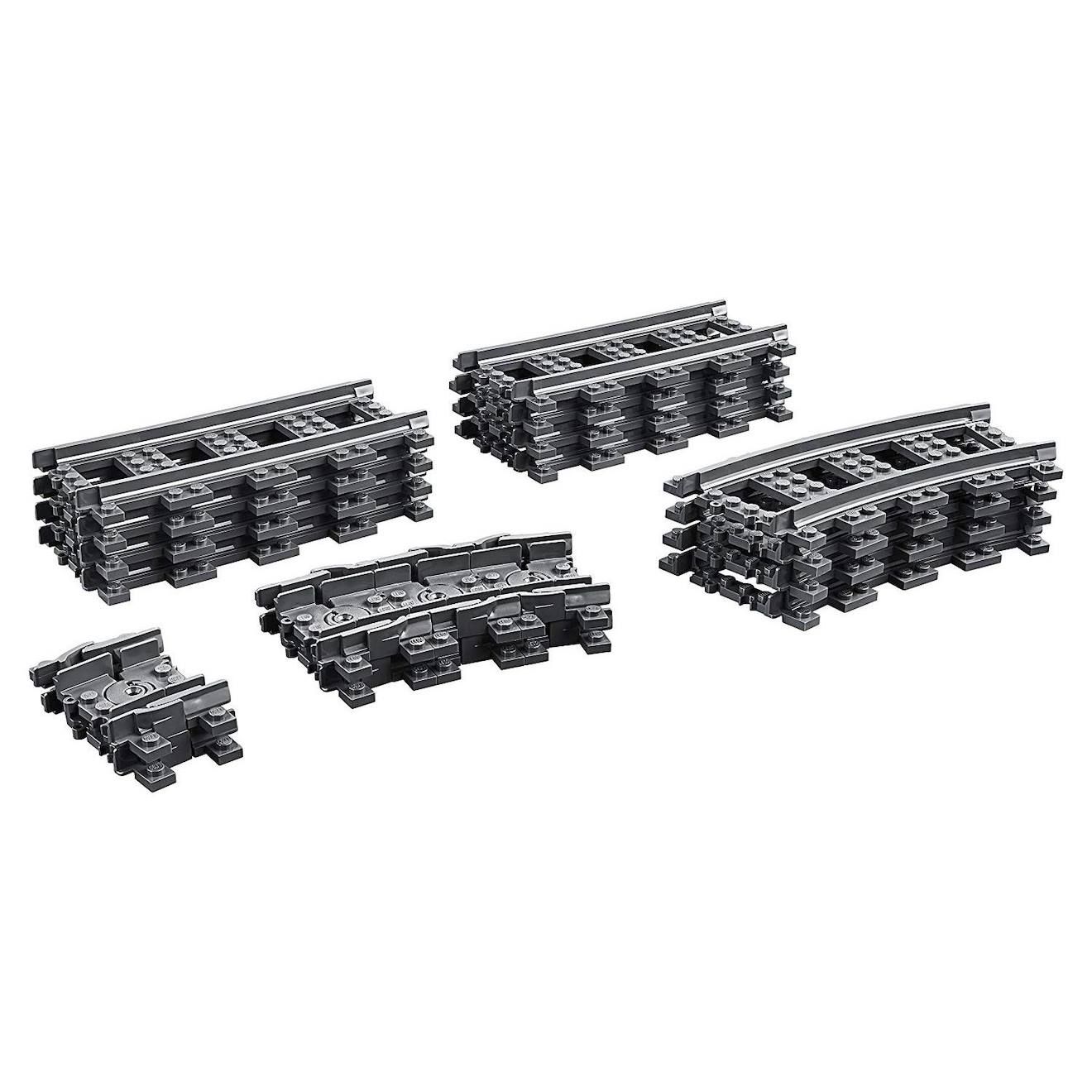 City - Pack De Rails 60205 Gris