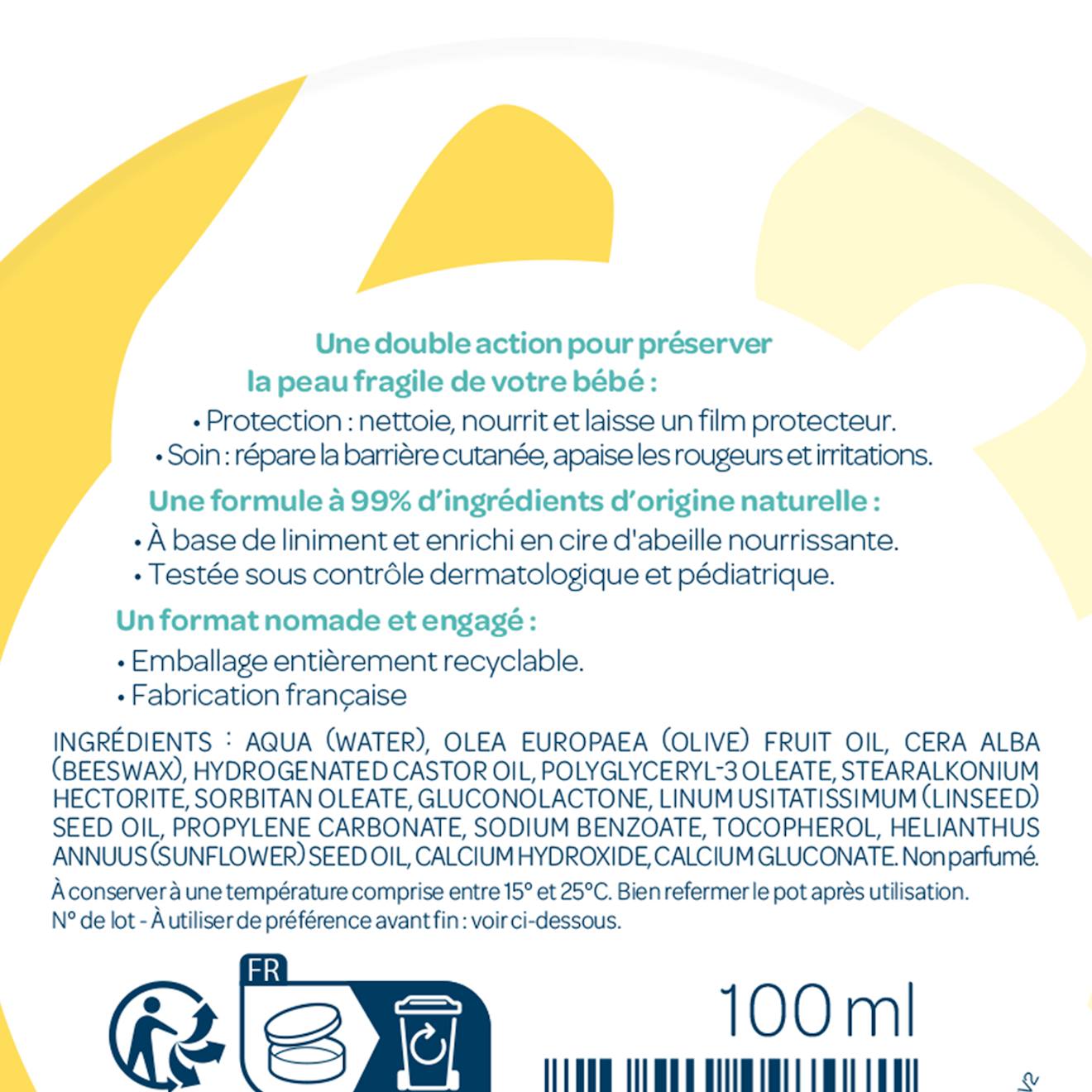 Baume De Change Au Liniment 100ml Blanc (Biolane) - Image 3