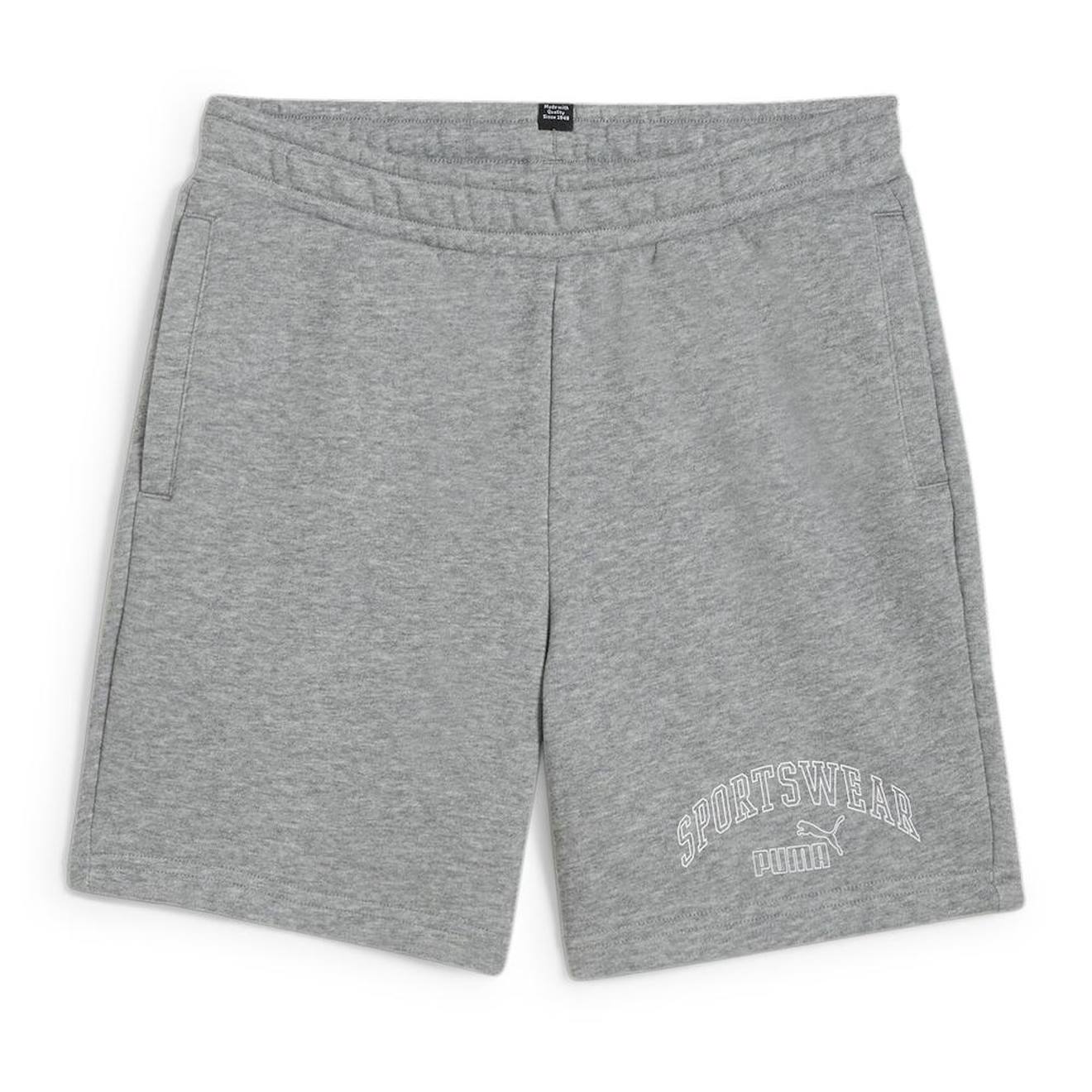 Short Garçon Ess+ Gris