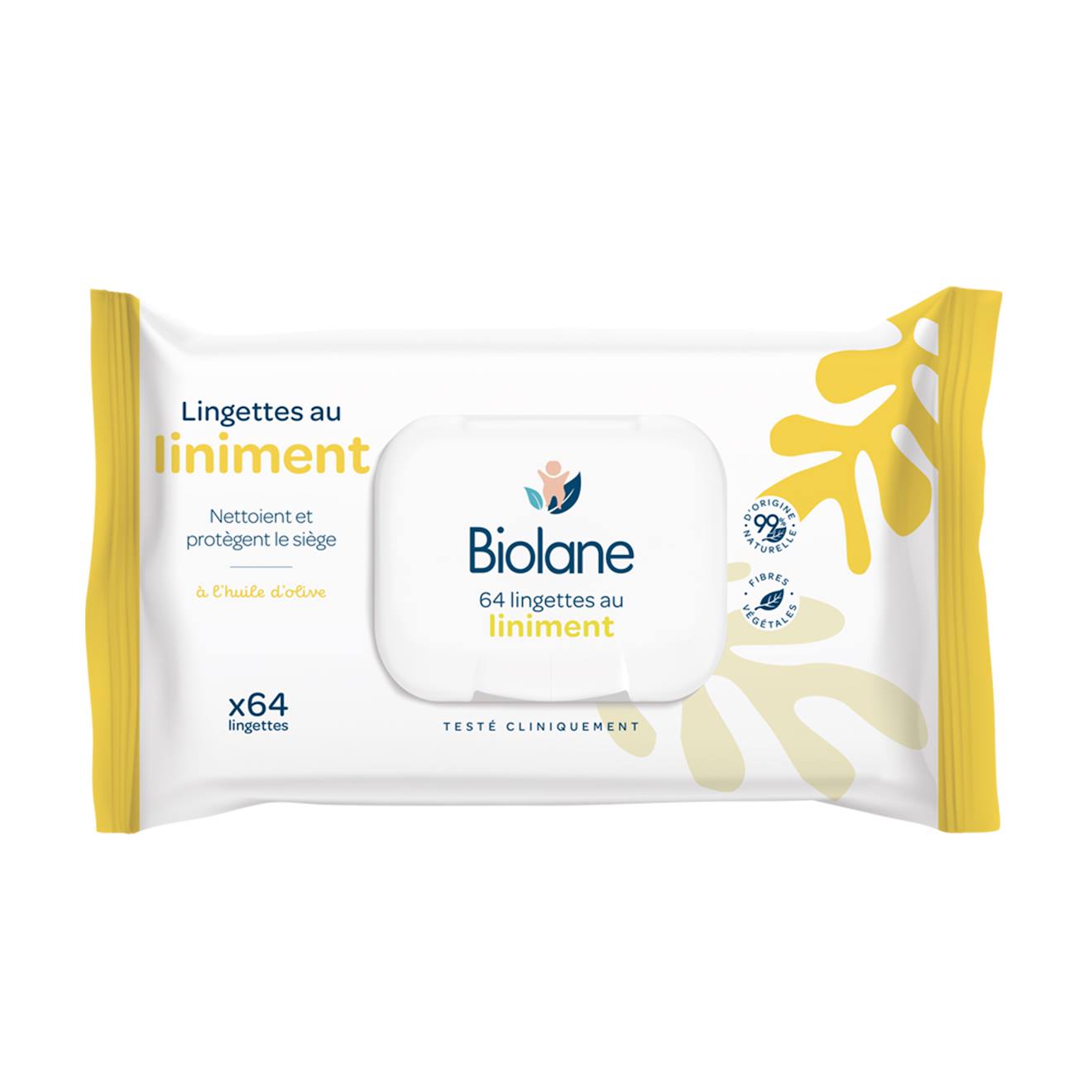 Lingettes Au Liniment Blanc (Biolane) - Image 1