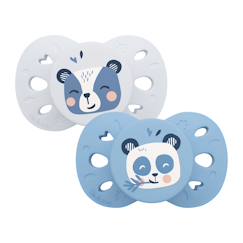 Puériculture-Sucette anatomique animaux - 18+ mois - lot de 2