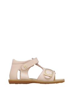Sandales en cuir et en daim quarzo  - vertbaudet enfant