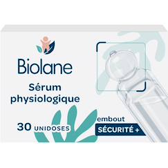 Puériculture-Petite parapharmacie-Sérum physiologique en unidoses x30
