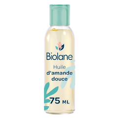 Puériculture-Toilette de bébé-Huile d'amande douce 75ml