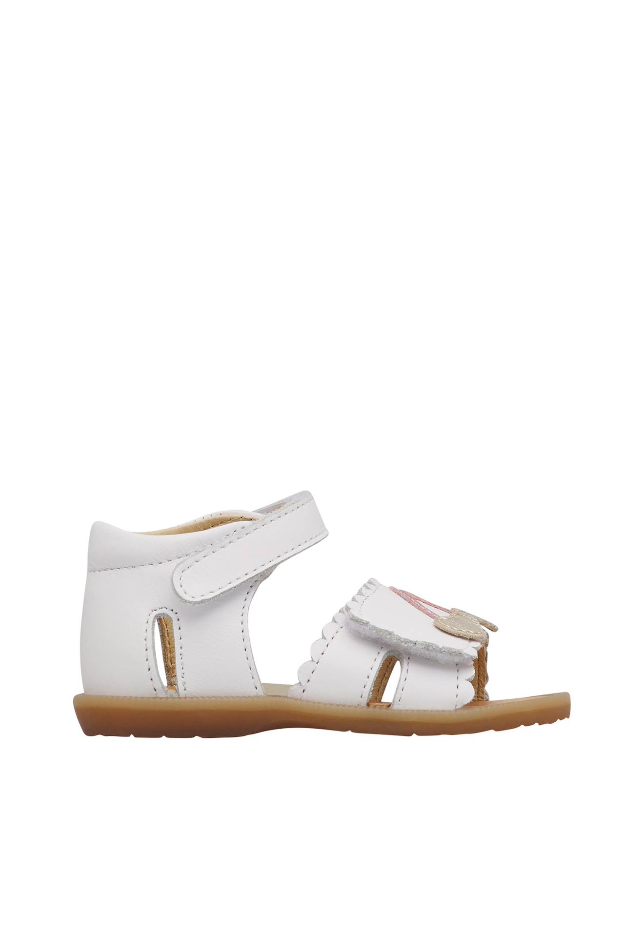 Sandales En Cuir Lillu Blanc