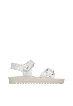 Chaussures-Chaussures bébé 17-26-Marche fille 19-26-Sandales en cuir kimama