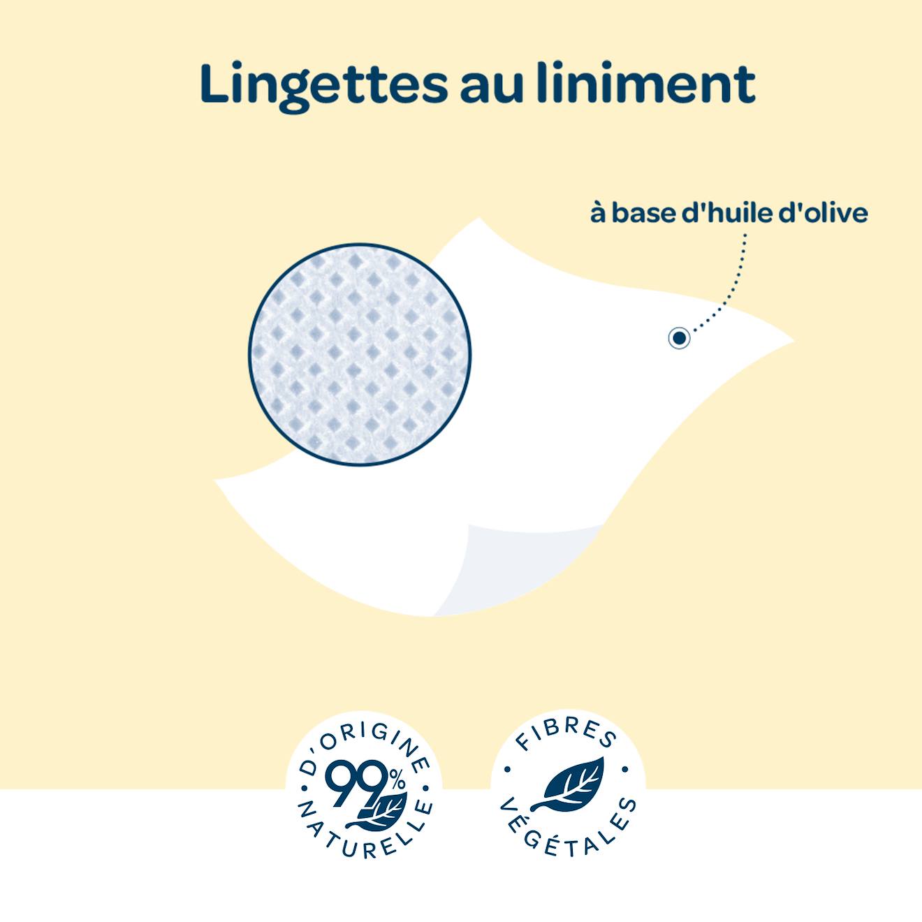 Lingettes Au Liniment Blanc (Biolane) - Image 2