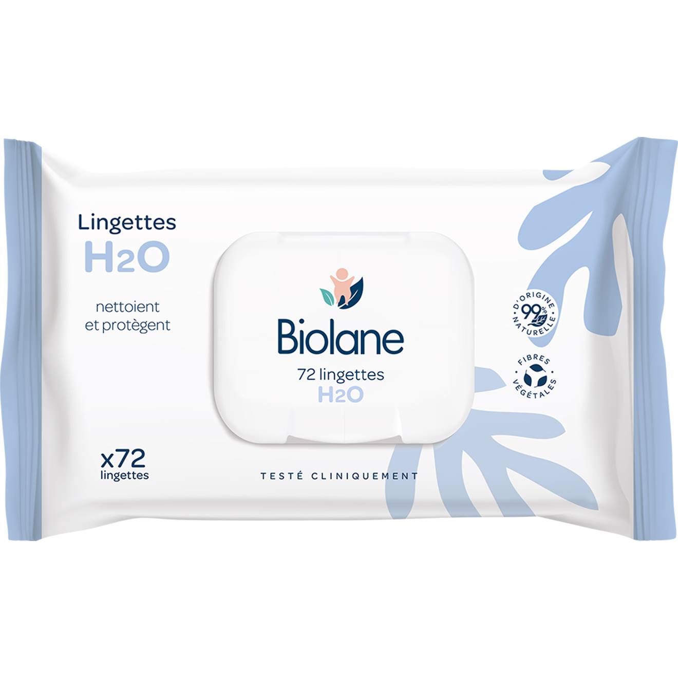 Lingettes Épaisses H2o X72 X72 (Biolane) - Image 2