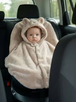 Poncho de voyage adaptable sur siège auto & porte bébé  - vertbaudet enfant