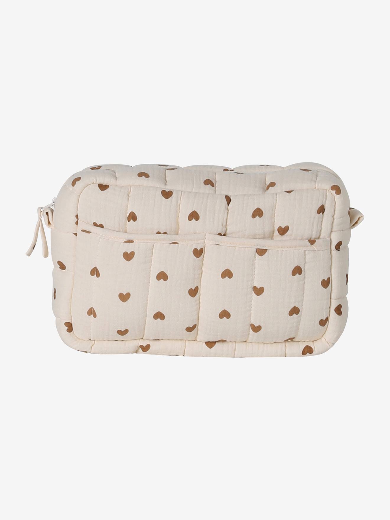 Sac à langer COLINA gaze de coton blanc imprimé (Vertbaudet) - Image 2