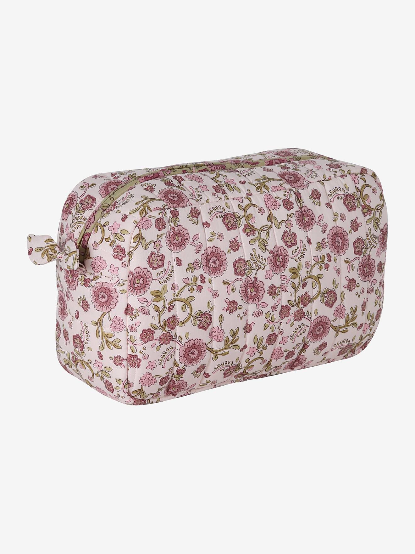 Trousse toilette rose imprimé (Vertbaudet) - Image 2