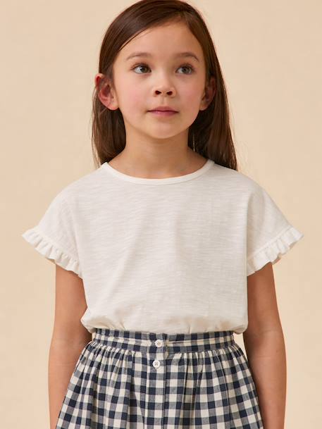 Fille-T-shirt  en coton biologique - collection junior