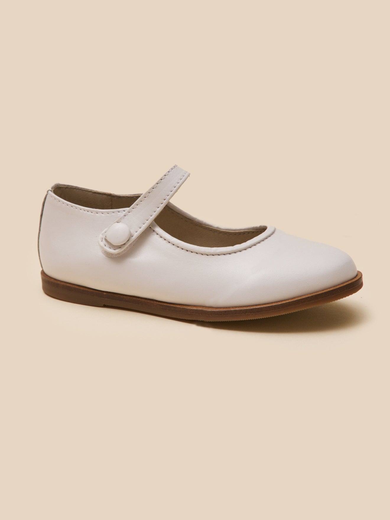 Babies En Cuir Iris Fille Blanc Casse 32 €