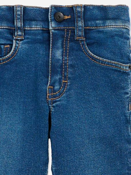 Jean taille élastique Bleu clair+Bleu foncé 6 - vertbaudet enfant 