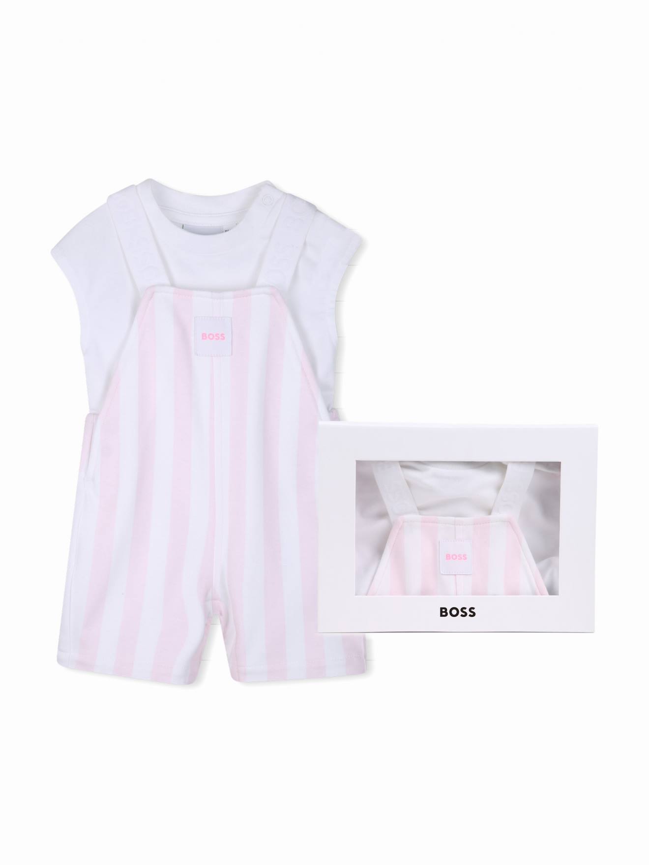 Ensemble En Coffret Rose Clair Blanc 100 €