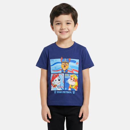 Garçon-T-shirt manches courtes enfant imprimé pat patrouille