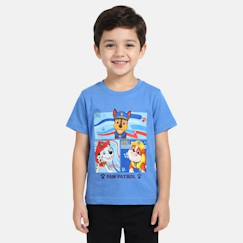 T-shirt manches courtes enfant imprimé pat patrouille  - vertbaudet enfant