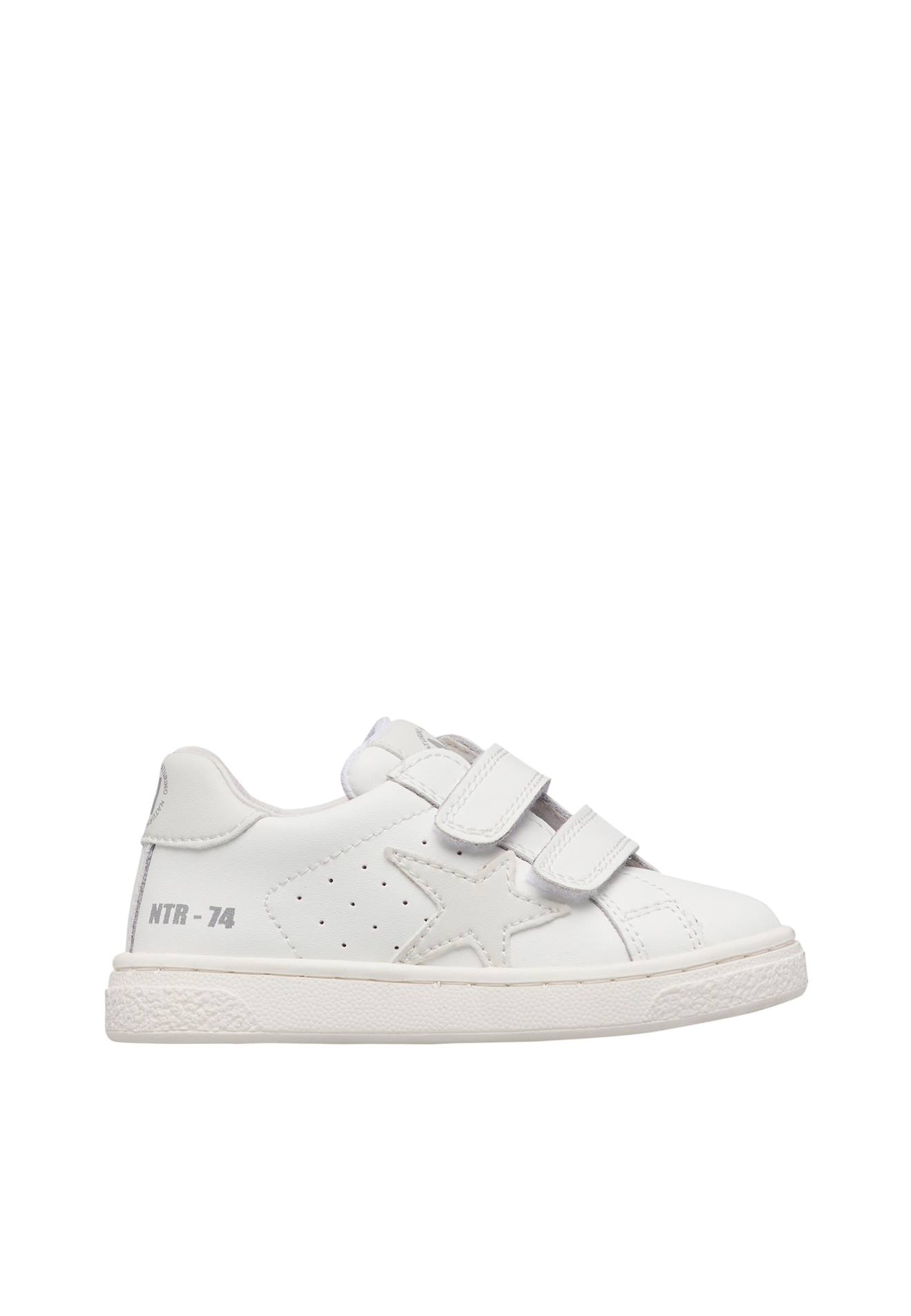 Baskets En Cuir Pinn Vl. Blanc-