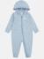 Combinaison zippé à capuche Bleu 1 - vertbaudet enfant 
