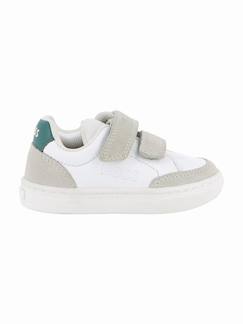 Chaussures-Chaussures bébé 17-26-Baskets garçon à scratchs