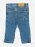Jean taille élastique Bleu clair+Bleu foncé 2 - vertbaudet enfant 