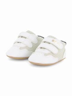 Chaussures-Chaussures bébé 17-26-Chaussons bébé style basket à scratchs